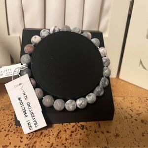 NWT Travertine stone bracelet